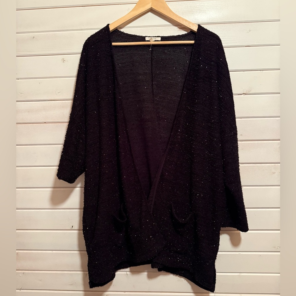 Black glittery cardigan